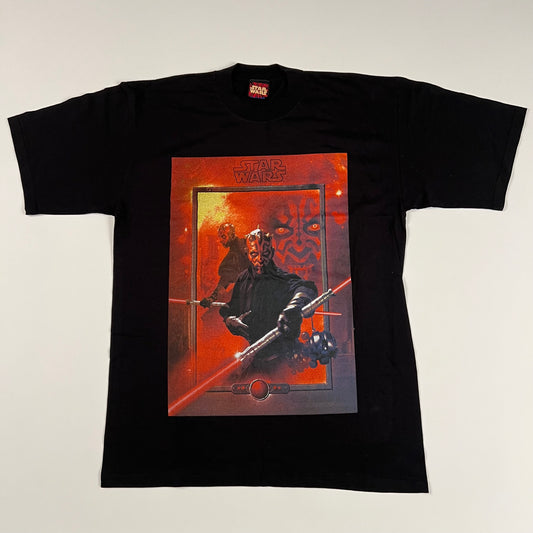 Vintage 90s Star Wars Shirt Large Darth Maul