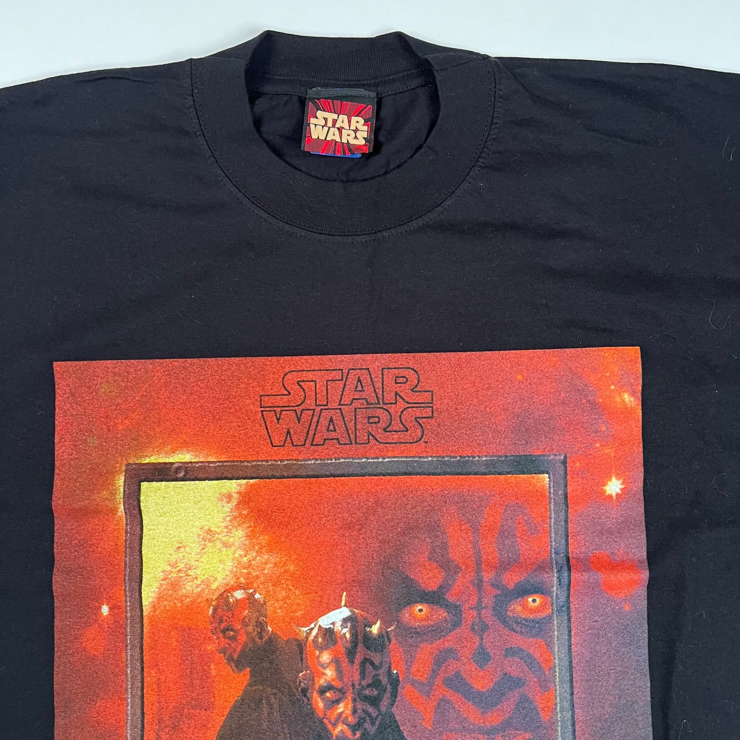 Vintage 90s Star Wars Shirt Large Darth Maul