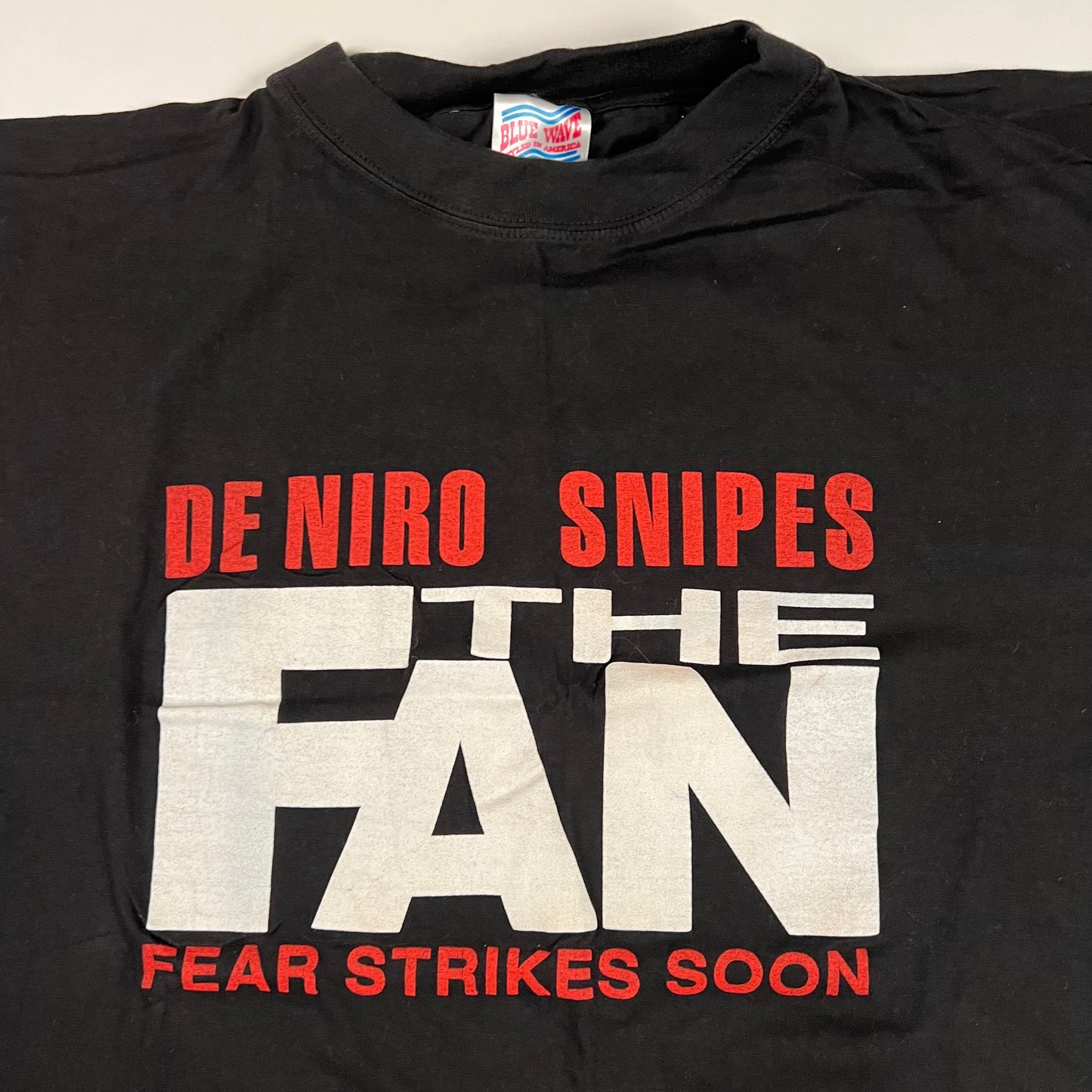 Vintage 1996 The Fan Shirt XL De Niro Snipes Fear Strikes Soon