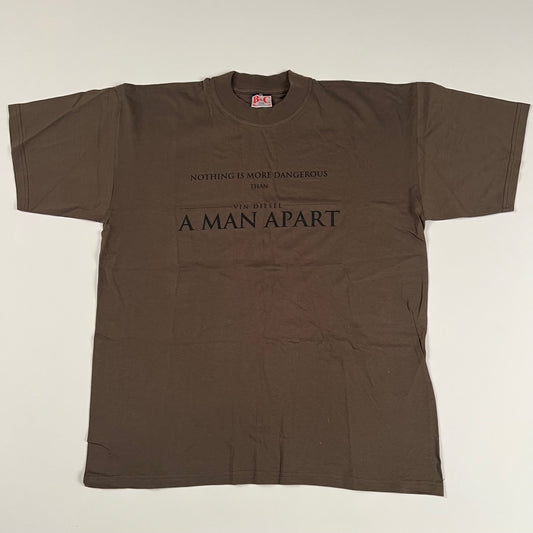 Vintage 2003 A Man Apart Shirt XL Vin Diesel Nothing Is More Dangerous