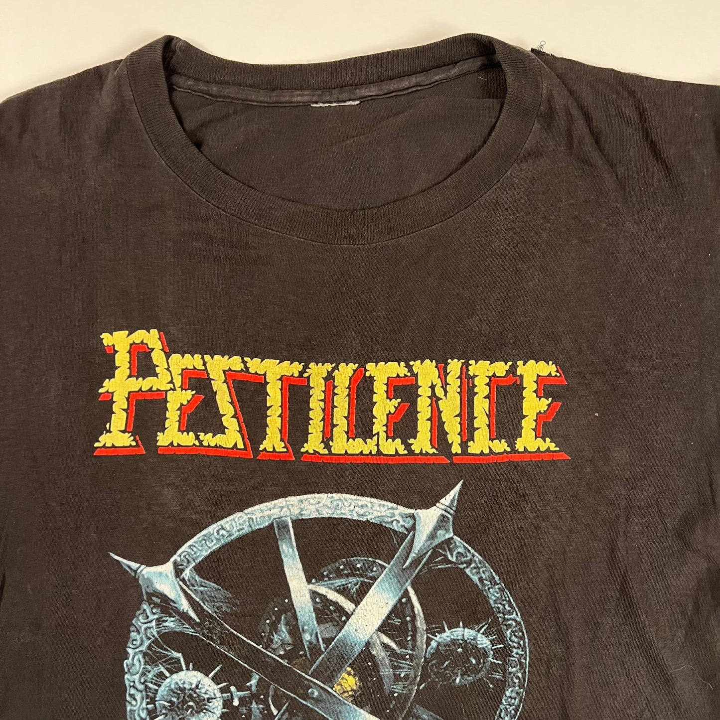 Vintage 1991 Pestilence Shirt XL Testimony Of The Ancients