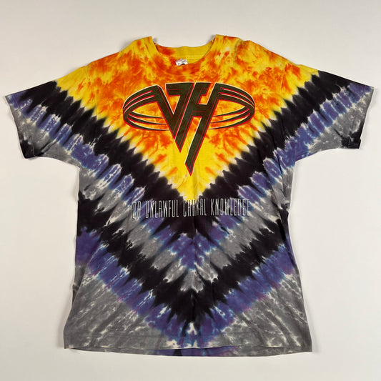 Vintage 1991 Van Halen Shirt XL For Unlawful Carnal Knowledge