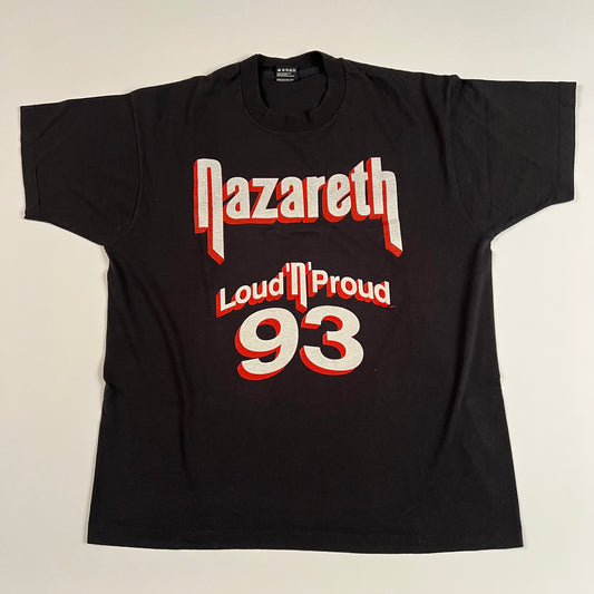 Vintage 1993 Nazareth Shirt XL Loud N Proud