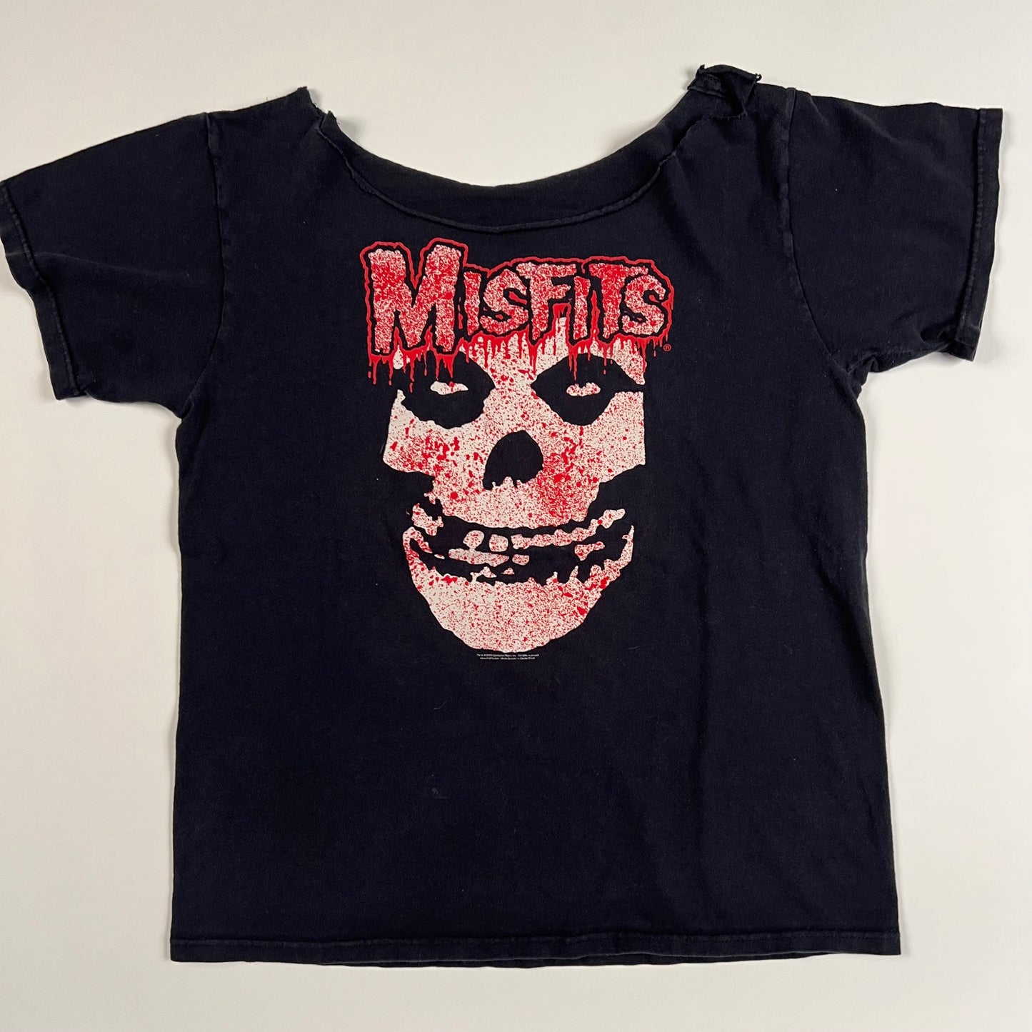 2009 Misfits Medium Shirt Cut Collar