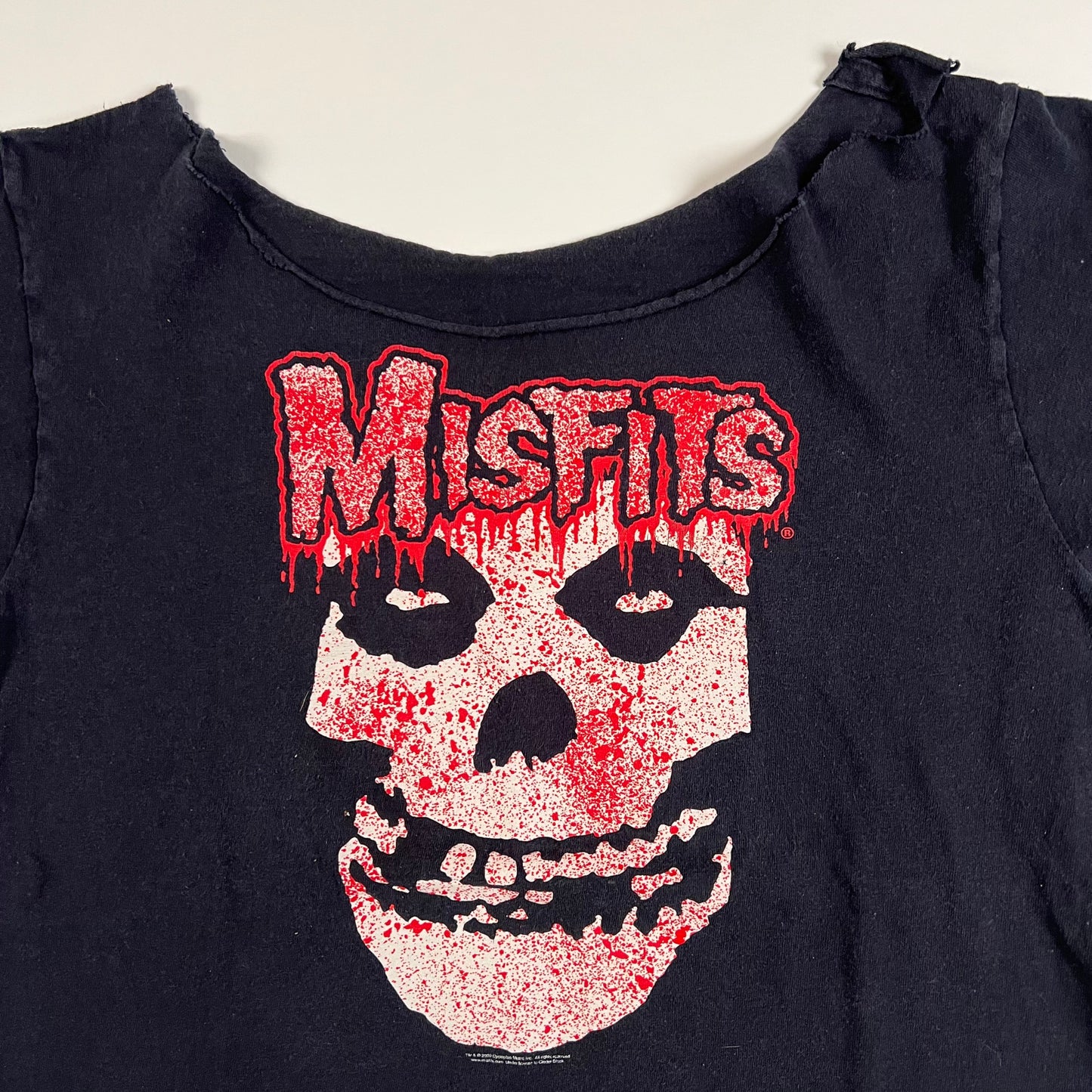 2009 Misfits Medium Shirt Cut Collar