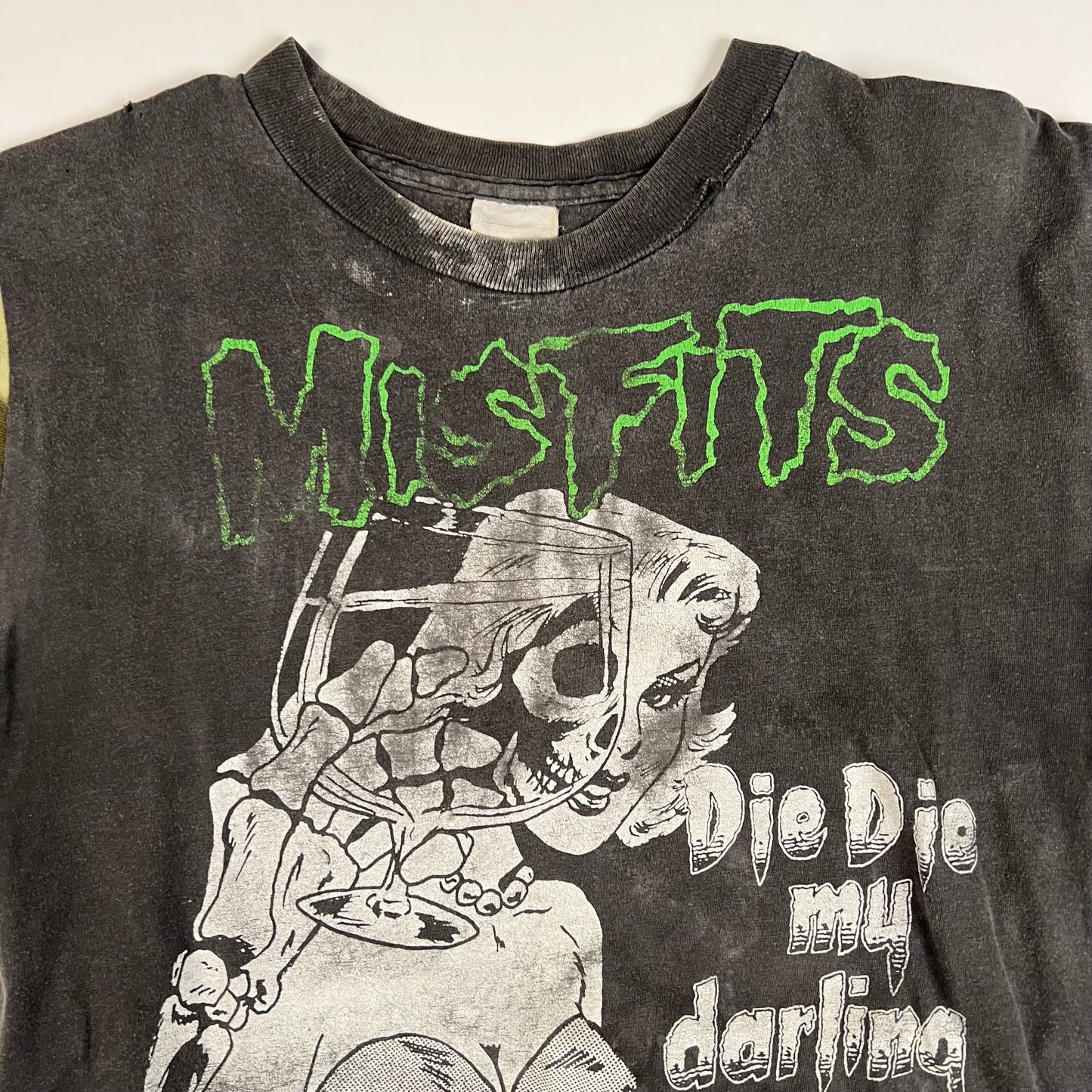 Vintage 80s Misfits Shirt Medium Die Die My Darling