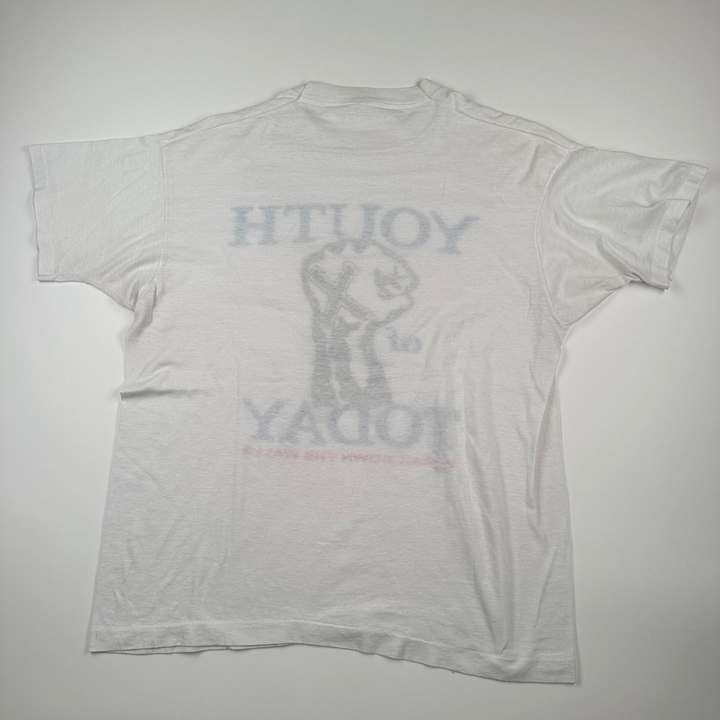 Vintage 80s Youth Of Today Shirt XL Break Down The Walls