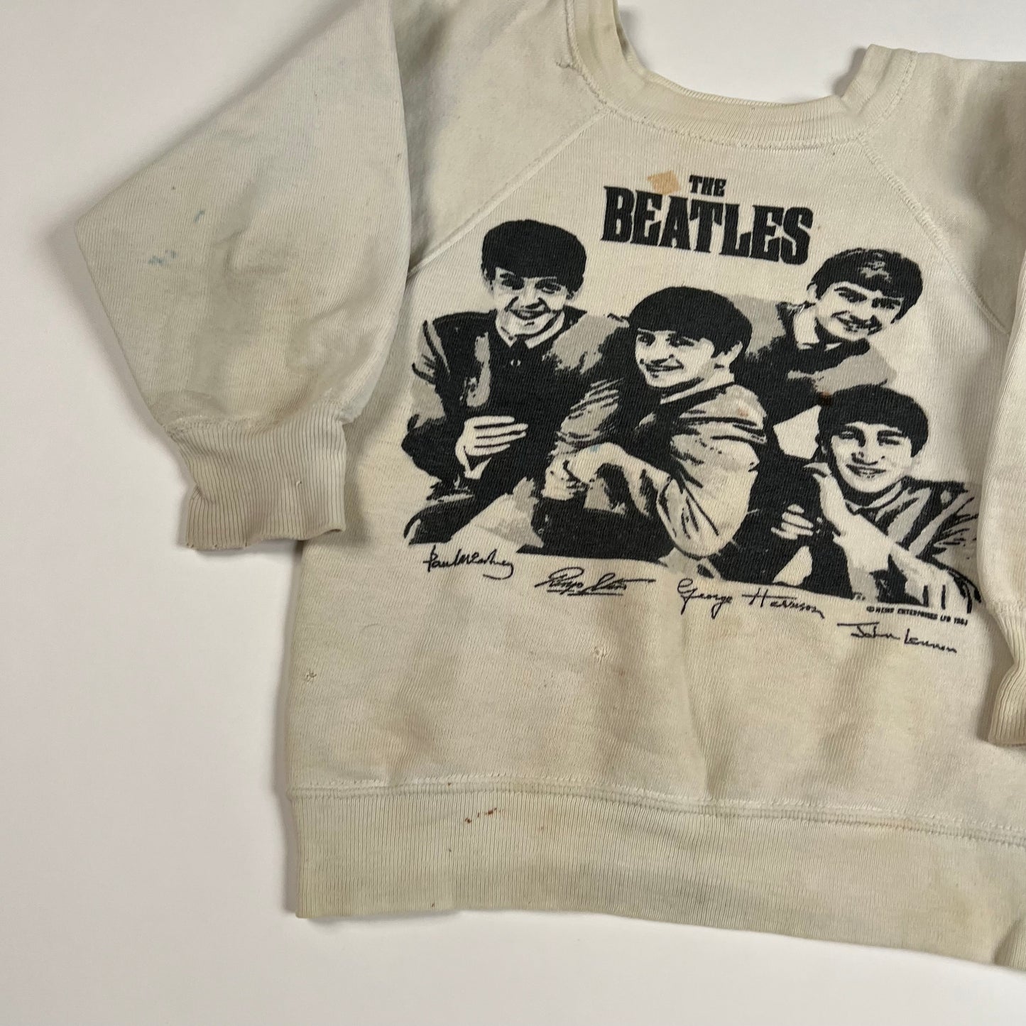 Vintage 1963 The Beatles Youth Crewneck Small