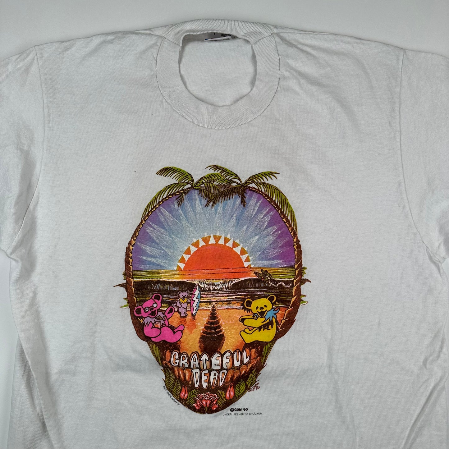 Vintage 1990 Grateful Dead Shirt Large Orlando Spring Tour