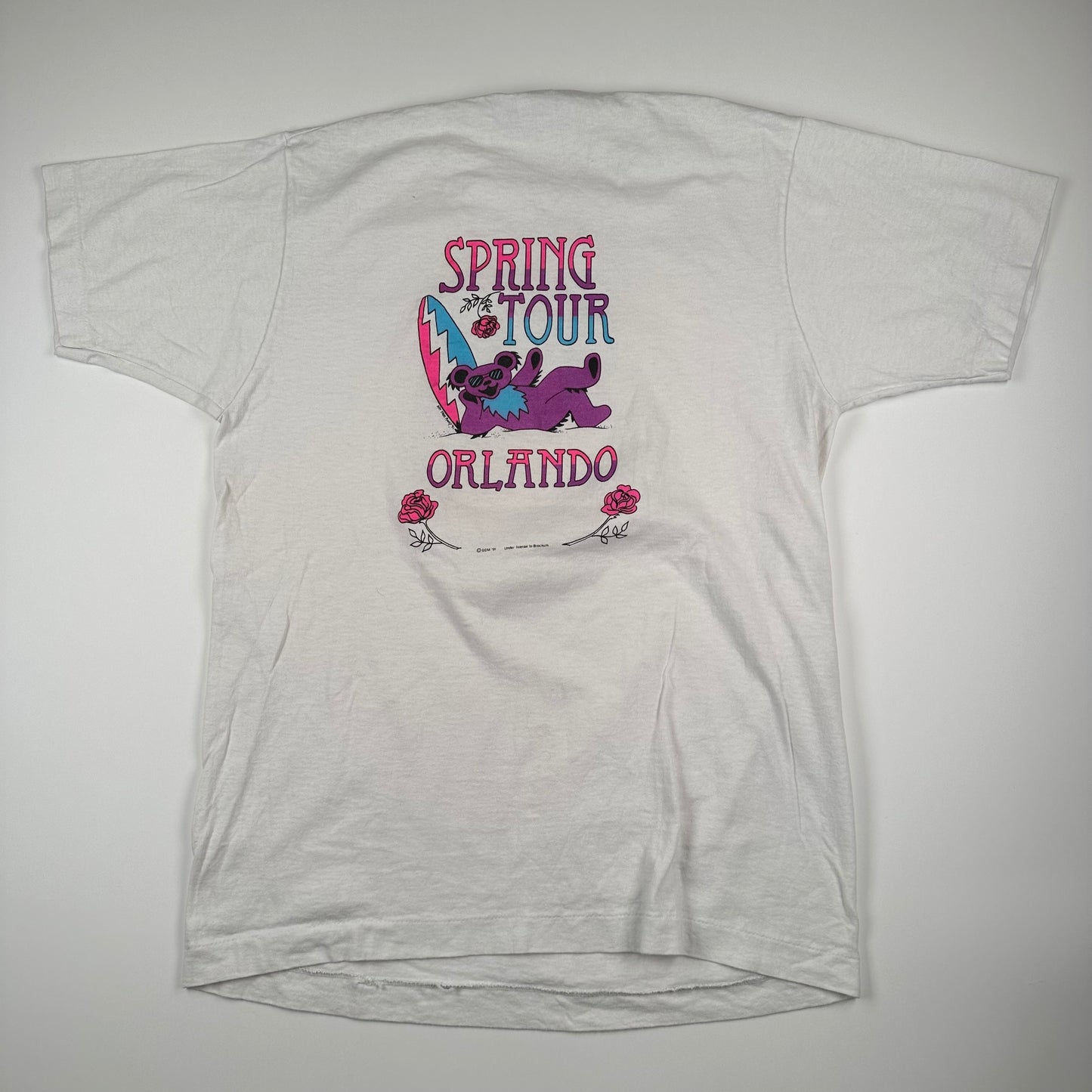 Vintage 1990 Grateful Dead Shirt Large Orlando Spring Tour