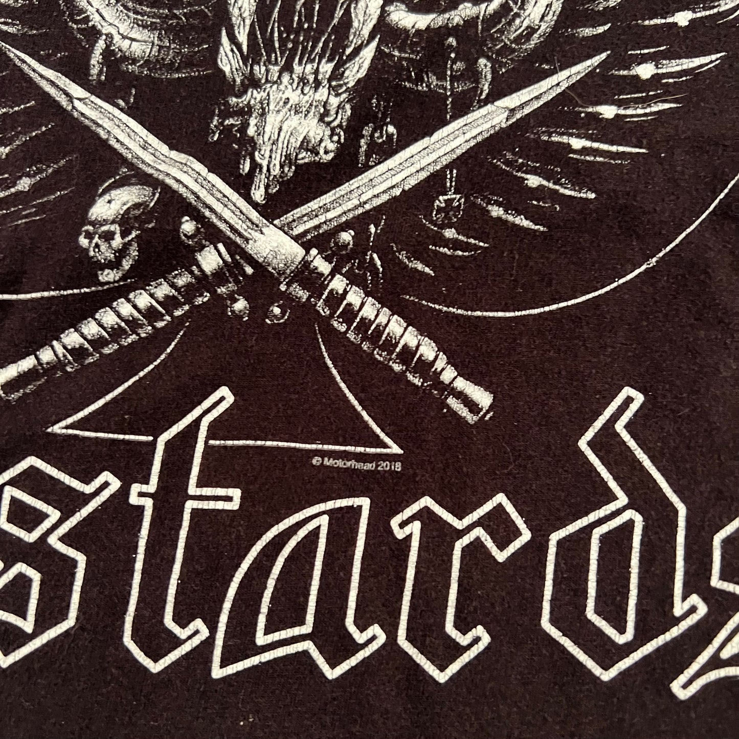 2018 Motörhead Shirt Medium Bastards