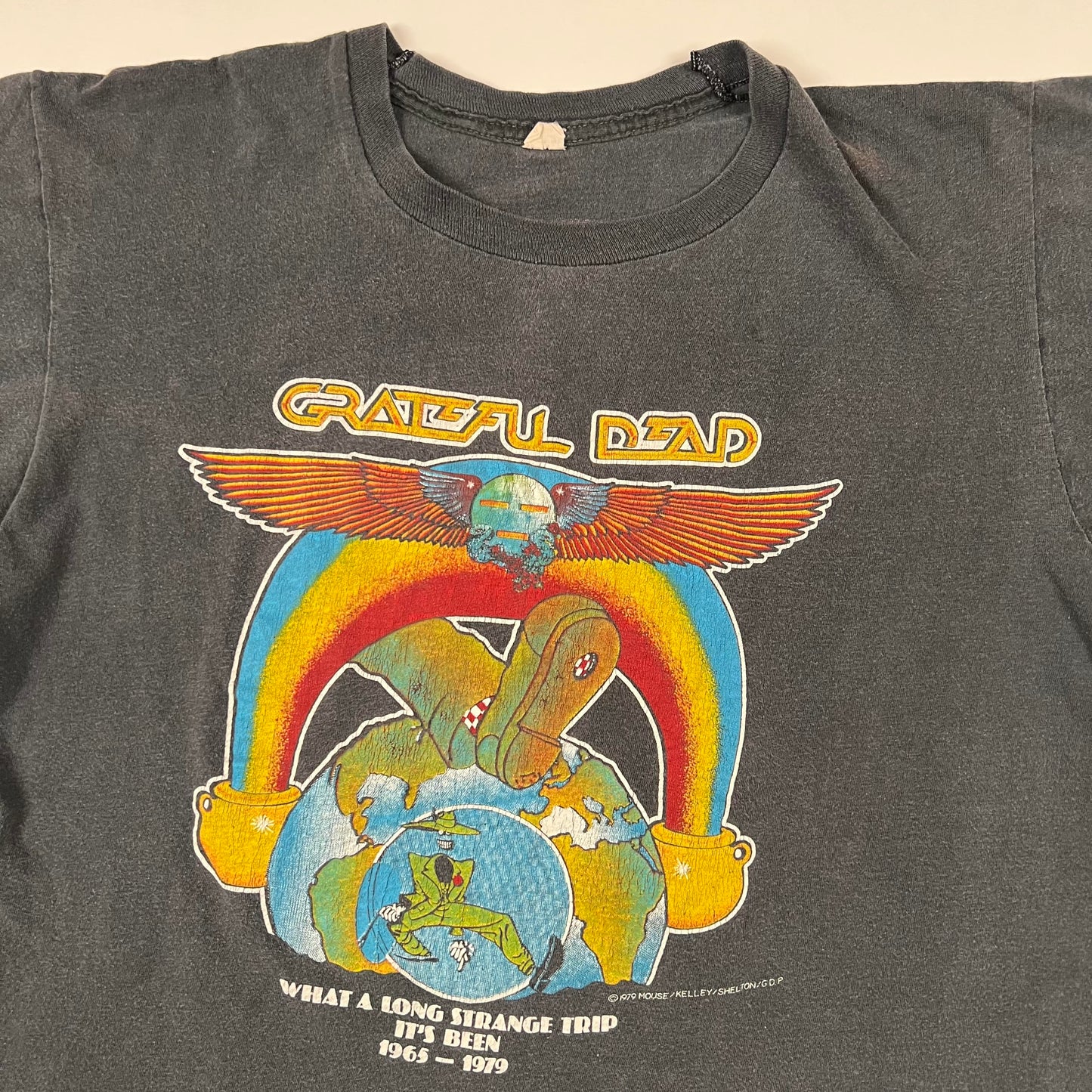 Vintage 1979 Grateful Dead Shirt XL What A Long Strange Trip It's Been