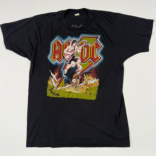 Vintage 1986 AC/DC Shirt XL Queensryche