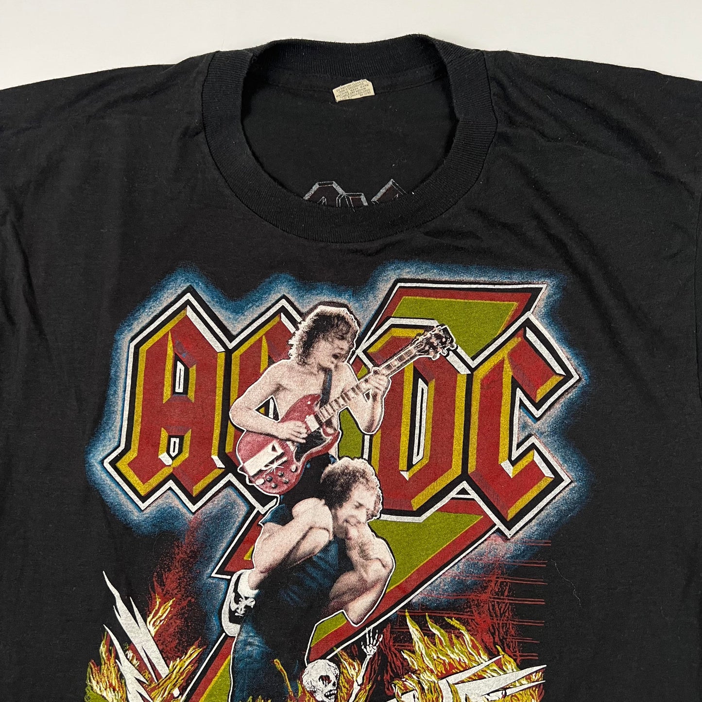 Vintage 1986 AC/DC Shirt XL Queensryche