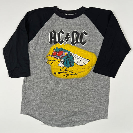 Vintage 1985 AC/DC Shirt XL Fly On The Wall