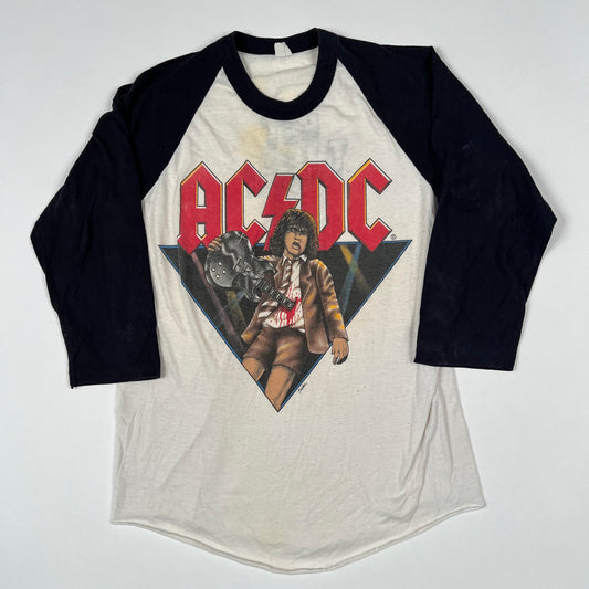 Vintage 1982 AC/DC Shirt Large Let There Be Rock